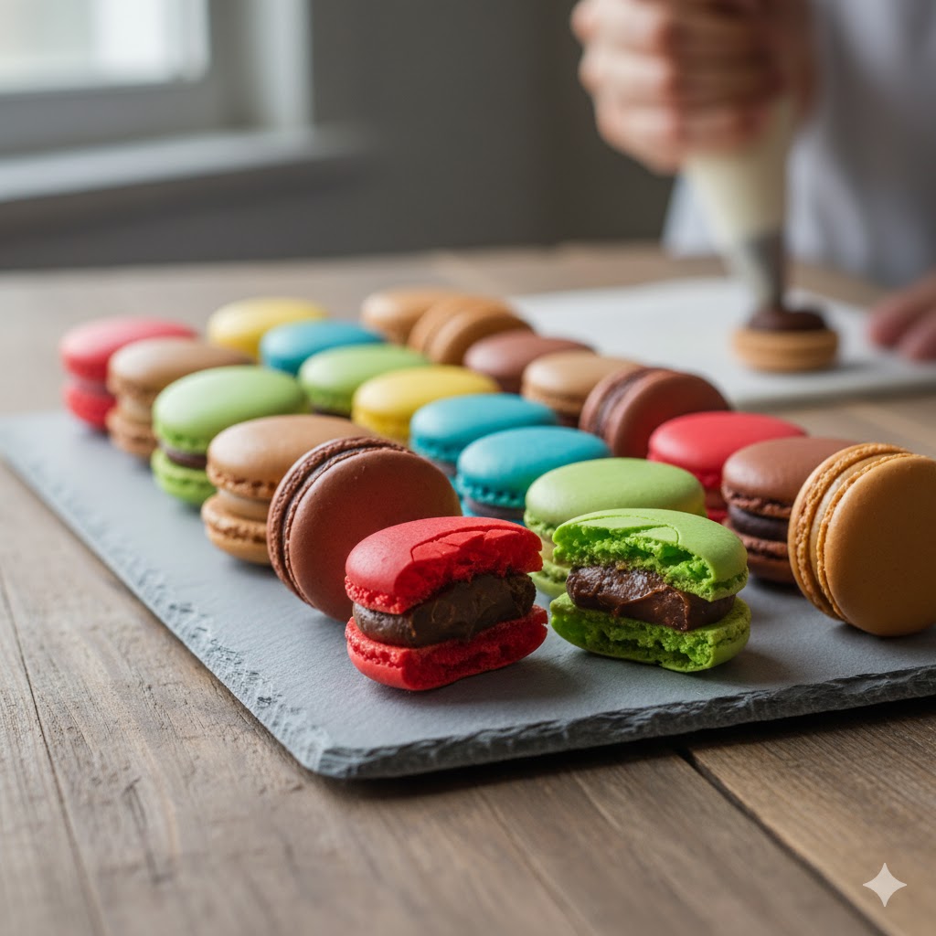 多彩なマカロンフレーバー
